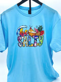 Be Salty – Beach Vibes T-Shirt: Tropical Summer Apparel