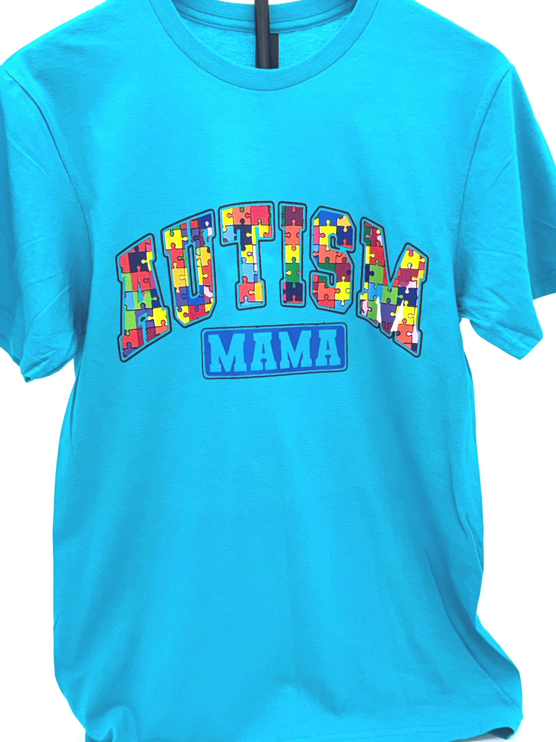 Autism Mama Puzzle T-Shirt: Support Awareness Apparel
